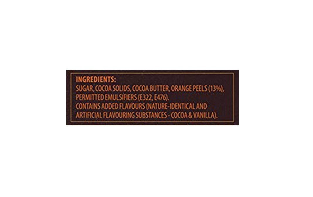 Amul Tropical Orange Chocolate (Made From Finest Cocoa Beans)   Box  150 grams